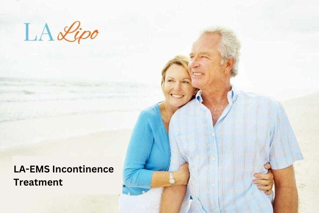 happy couple after treating stress incontinence Liss speak to our team today.